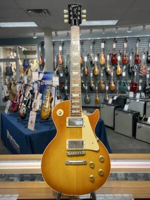 Store Special Product - Gibson Custom Shop - 1958 Les Paul Standard VOS Reissue - Iced Tea Burst