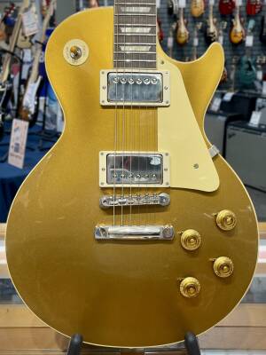Store Special Product - Gibson Custom Shop - 1957 Les Paul Goldtop Darkback VOS Reissue