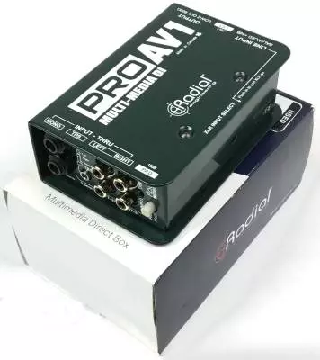 Store Special Product - Radial - Pro AV1 Passive 1 Channel DI