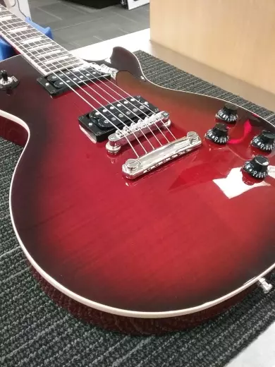 Store Special Product - GIBSON SLASH LP STD VERMILLION BURST
