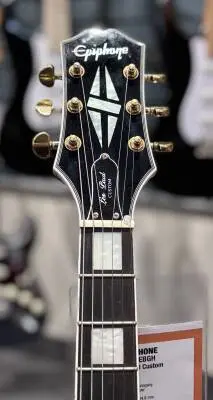 Store Special Product - Les Paul Custom Electric Guitar - Ebony