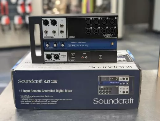 Store Special Product - Soundcraft - UI-12 COMPACT 12 INPUT MIXING SYSTEM