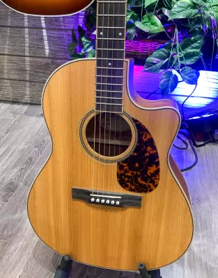 Store Special Product - Larrivee - LV-03E Mahogany Recording Series L-Body Cutout Acoustic/Electric Guitar