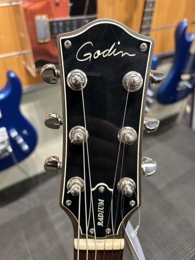 Store Special Product - Godin Guitars Radium Carbon Black RN Electric Guitar with Gigbag - G49301