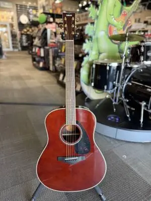 Store Special Product - Yamaha LL6 ARE Original Jumbo Acoustic/Electric Guitar - Dark Tinted