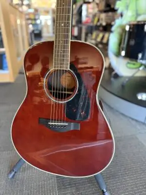 Store Special Product - Yamaha LL6 ARE Original Jumbo Acoustic/Electric Guitar - Dark Tinted