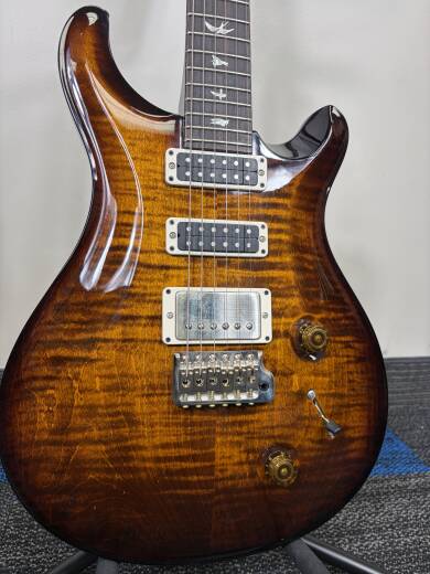 Store Special Product - PRS Guitars - Studio Electric Guitar with Hardshell Case - Black Gold Wraparound Burst
