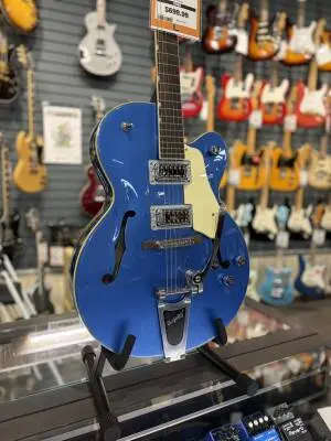 Store Special Product - Gretsch Guitars - G2420T STRML HLW SC FRLN BLUE