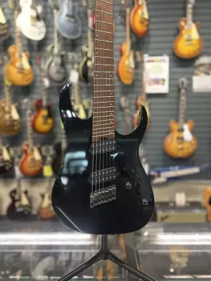 Store Special Product - Ibanez RG Multi Scale 7-String Electric Guitar - Black
