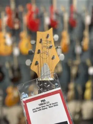 Store Special Product - PRS Guitars - Silver Sky in Moon White