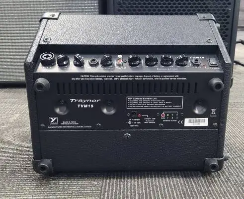 Store Special Product - Traynor Travelmate Battery Amp - TVM15
