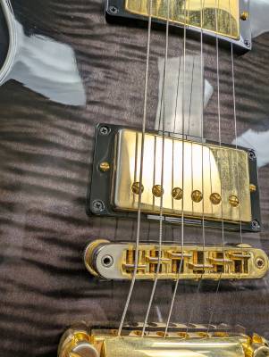 Store Special Product - Gibson - Les Paul Supreme - Trans Ebony