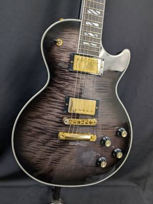 Store Special Product - Gibson - Les Paul Supreme - Trans Ebony