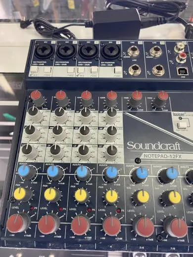 Store Special Product - Soundcraft - NOTEPAD-12FX