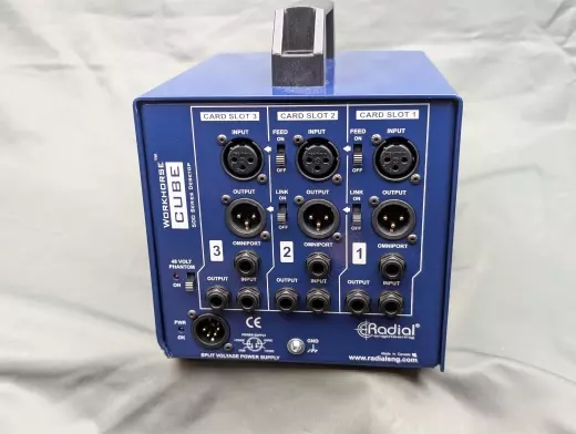 Store Special Product - RADIAL - THE CUBE DESKTOP 500 SERIES RACK FOR 3 MODULES