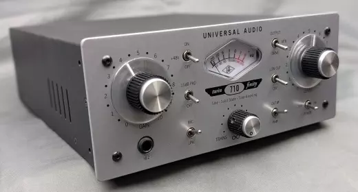 Store Special Product - Universal Audio - 710 TWIN-FINITY 1 CHANNEL MIC PRE