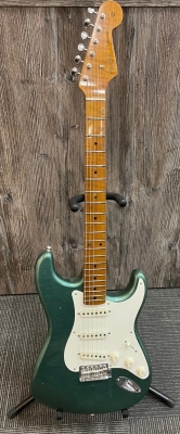 Store Special Product - Fender Custom Shop - 1958 Strat Journeyman Relic with Closet Classic Hardware, Maple Fingerboard - Aged Sherwood Green Metallic