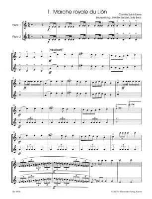 The Carnival of the Animals - Saint-Saens/Seubel/Beck - Flute Duet