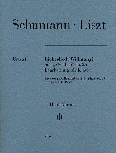 Love Song (Dedication) from \'\'Myrthen\'\' op. 25 (Robert Schumann) - Liszt/Oppermann - Piano