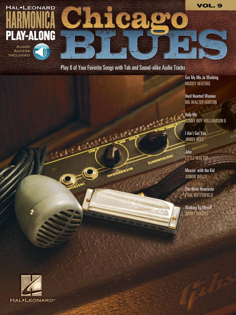 Chicago Blues: Harmonica Play-Along Volume 9 - Book/Audio Online