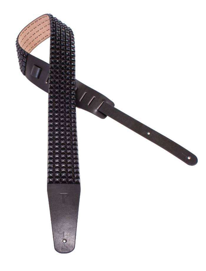 Perri's Leathers Ltd 2.5'' Studded Leather Guitar Strap