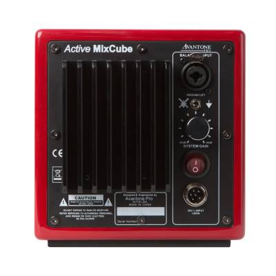 MixCube Active Full-Range Mini Reference Monitors - Red (Pair)