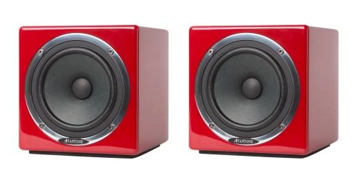 Avantone Pro - MixCube Active Full-Range Mini Reference Monitors - Red (Pair)