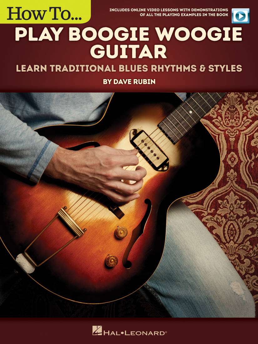 How to Play Boogie Woogie Guitar - Rubin - Book/Video Online