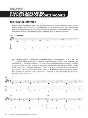 How to Play Boogie Woogie Guitar - Rubin - Book/Video Online