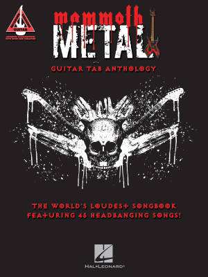 Mammoth Metal Guitar Tab Anthology - Book