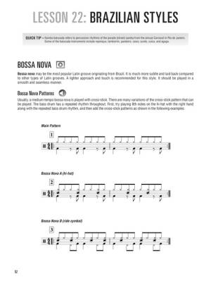 Hal Leonard Drumset Method: Book 2 - Wylie/Bissonette - Book/Media Online