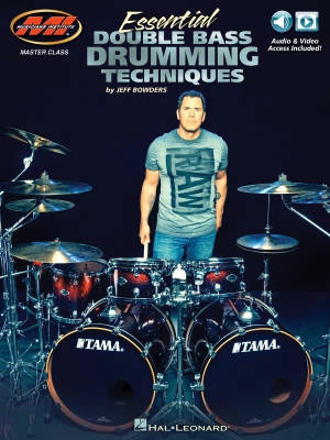 Hal Leonard - Essential Double Bass Drumming Techniques - Bowders - Book/Media Online