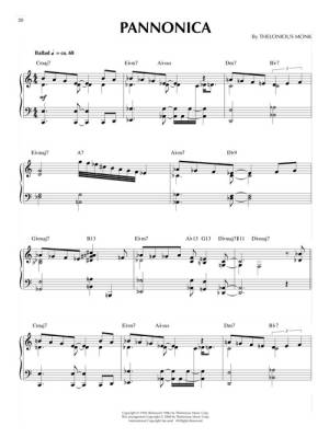 Thelonious Monk: Jazz Piano Solos Series Volume 49 - Piano - Book