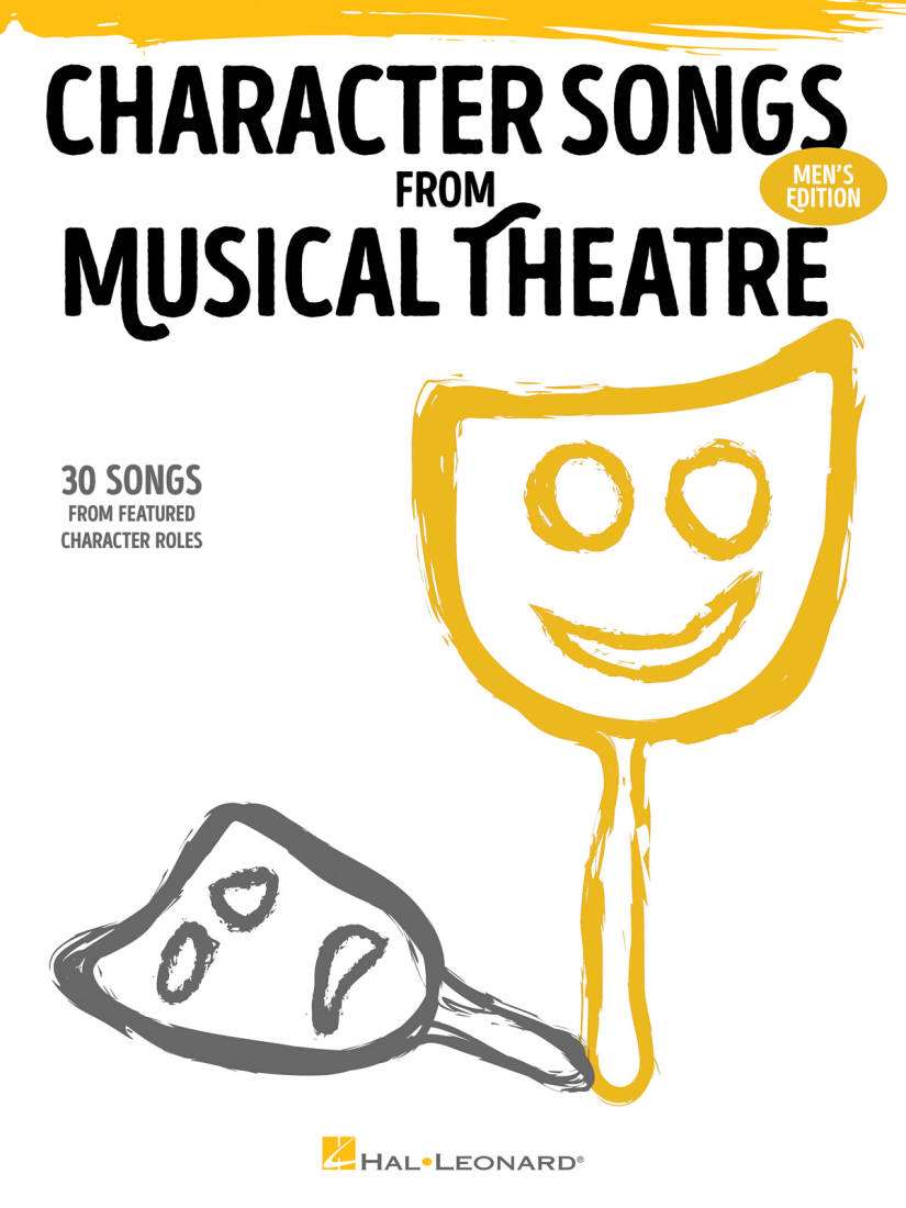 Character Songs from Musical Theatre: Men\'s Edition - Vocal/Piano - Book