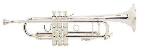 180S-37G Series - .459 Silver Plated Trumpet 37 Gold Brass Bell