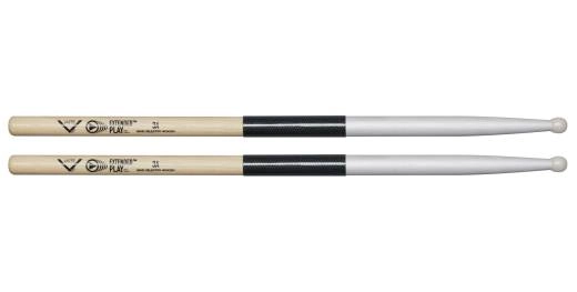 Vater - Extended Play 3A Nylon Tip Drumsticks