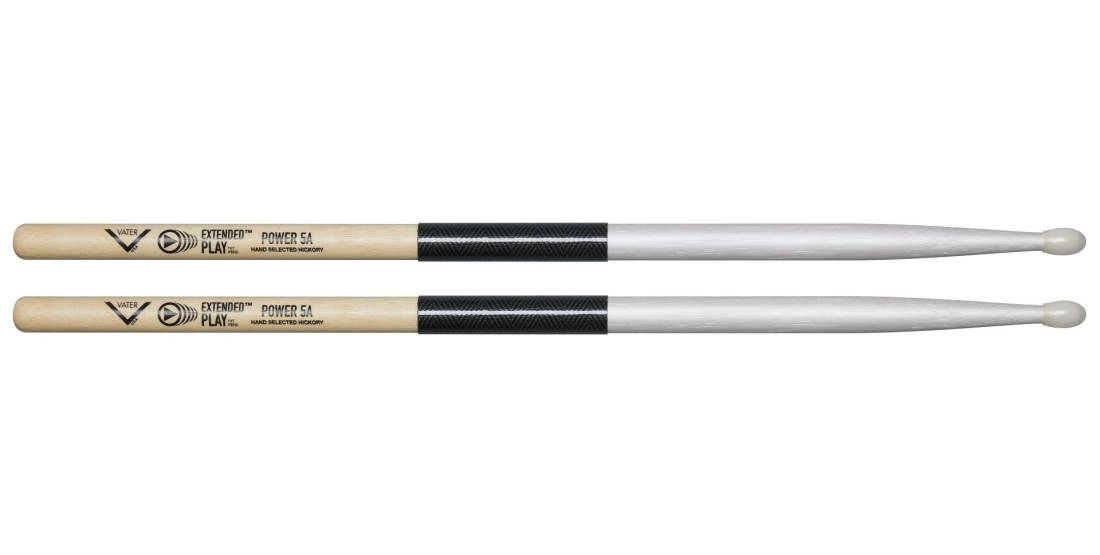 Extended Play Power 5A Nylon Tip Drumsticks