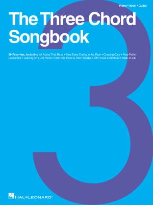 Hal Leonard - The Three Chord Songbook - Piano/Vocal/Guitar - Book