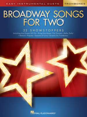 Hal Leonard - Broadway Songs for Two Trombones - Book