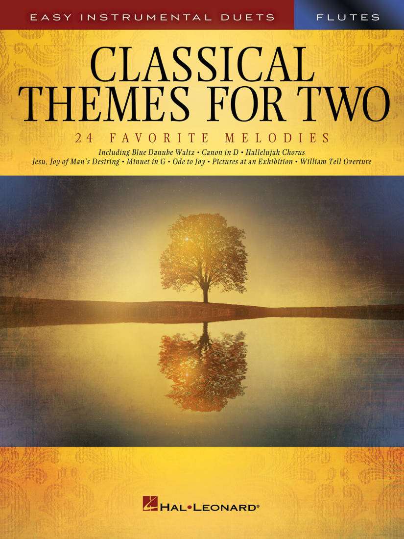 Classical Themes for Two Flutes - Book