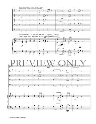 Two Easter Hymns - Marlatt - Quintette de cuivres/Orgue