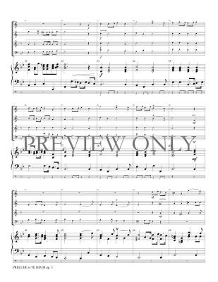 Prelude to Te Deum - Charpentier/Marlatt - Brass Quartet/Organ