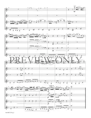 Wachet Auf from Cantata 140 - Bach/Marlatt - Clarinet Quartet