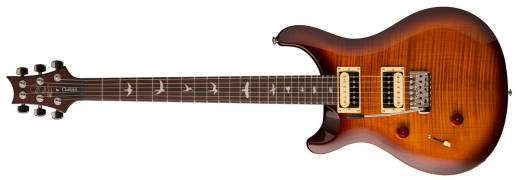 2018 SE Custom 24 Lefty Electric Guitar - Tobacco Sunburst
