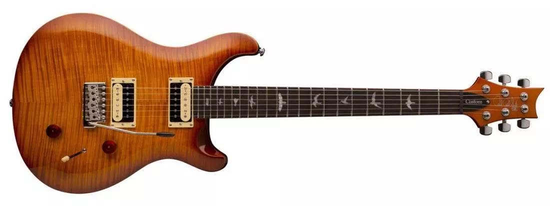 2018 SE Custom 22 Electric Guitar w/ Tremolo - Vintage Sunburst