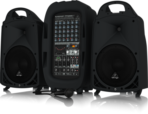 PPA2000BT 2000W 8-Channel Portable PA System w/ FX and Bluetooth