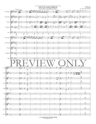 Deus in Adjutorium (from Vespers of the Blessed Virgin) - Monteverdi/Marlatt	 - Double Brass Quintet