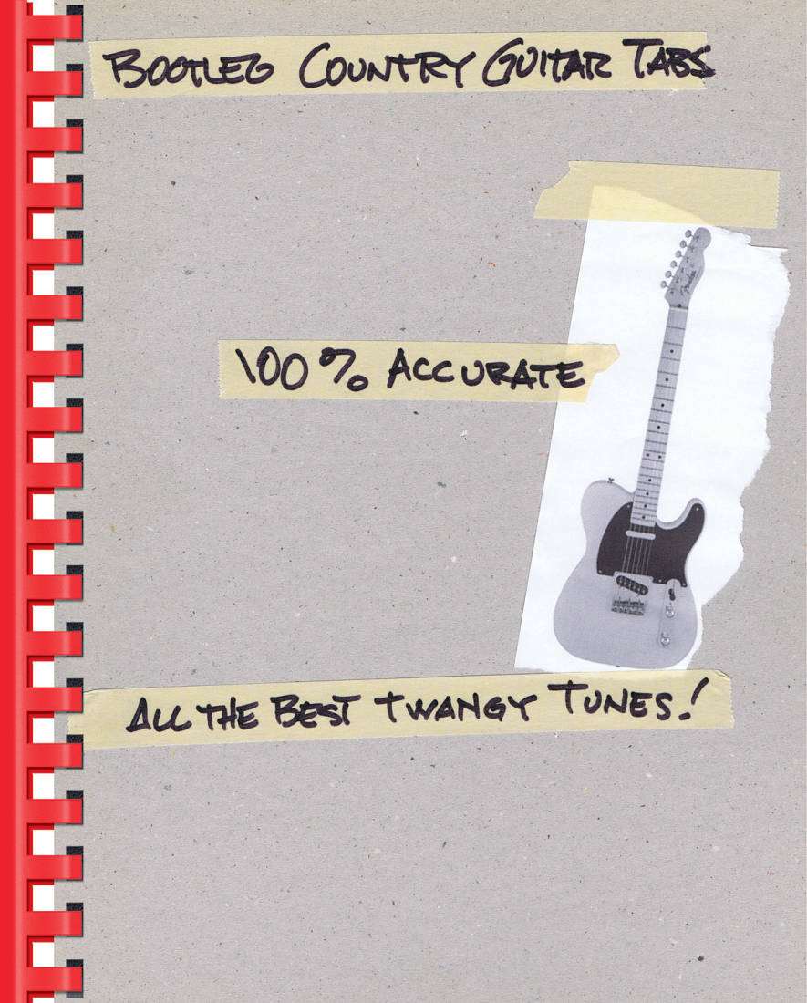 Bootleg Country Guitar Tabs - Book