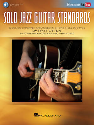 Solo Jazz Guitar Standards - Otten - Guitar TAB - Book/Audio Online