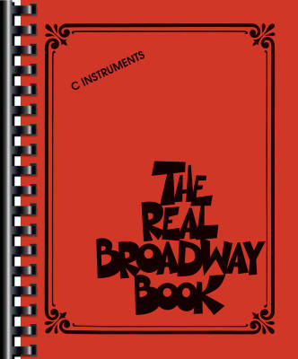 Hal Leonard - The Real Broadway Book: C Instruments - Book